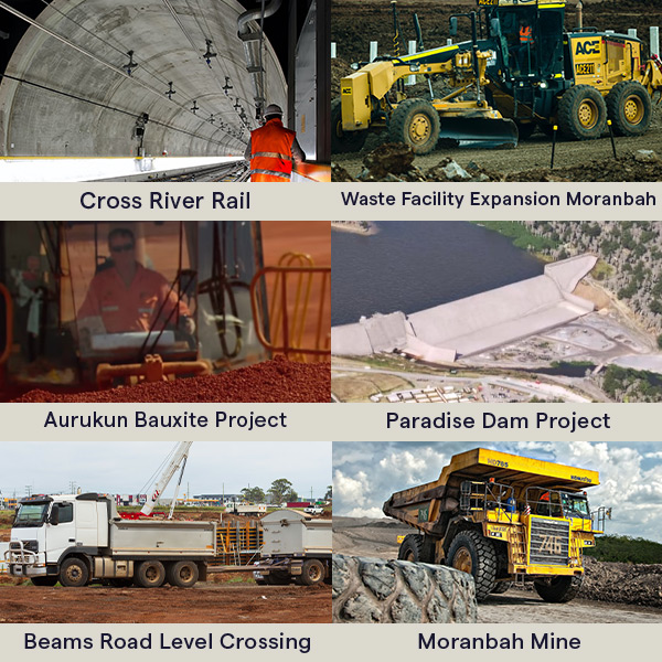 Major projects in QLD
